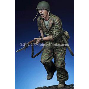 Alpine Miniatures: 1/16; "The Charge" USMC 1943/44