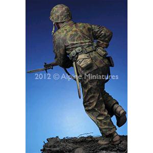 Alpine Miniatures: 1/16; "The Charge" USMC 1943/44