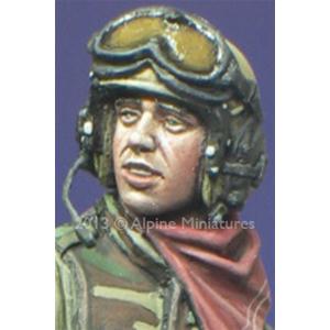 Alpine Miniatures: 1/35; set di teste per carristi americani moderni