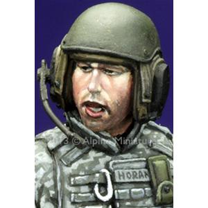 Alpine Miniatures: 1/35; set di teste per carristi americani moderni