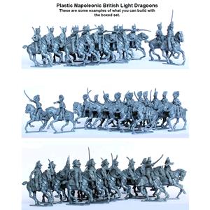 Perry Miniatures: 28mm; Napoleonic British Light Dragoons 1808-15 (14 mounted  miniatures)