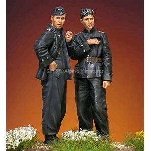 Alpine Miniatures: 1/35; SET di due carristi WSS, WWII (2 figurini)