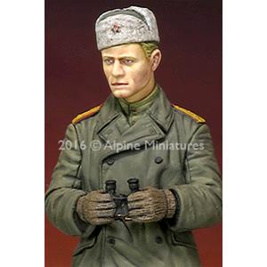 Alpine Miniatures: 1/35; WW2 Russian Tank Commander