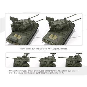 MENG MODEL: 1/35 GERMAN FLAKPANZER GEPARD A1/A2