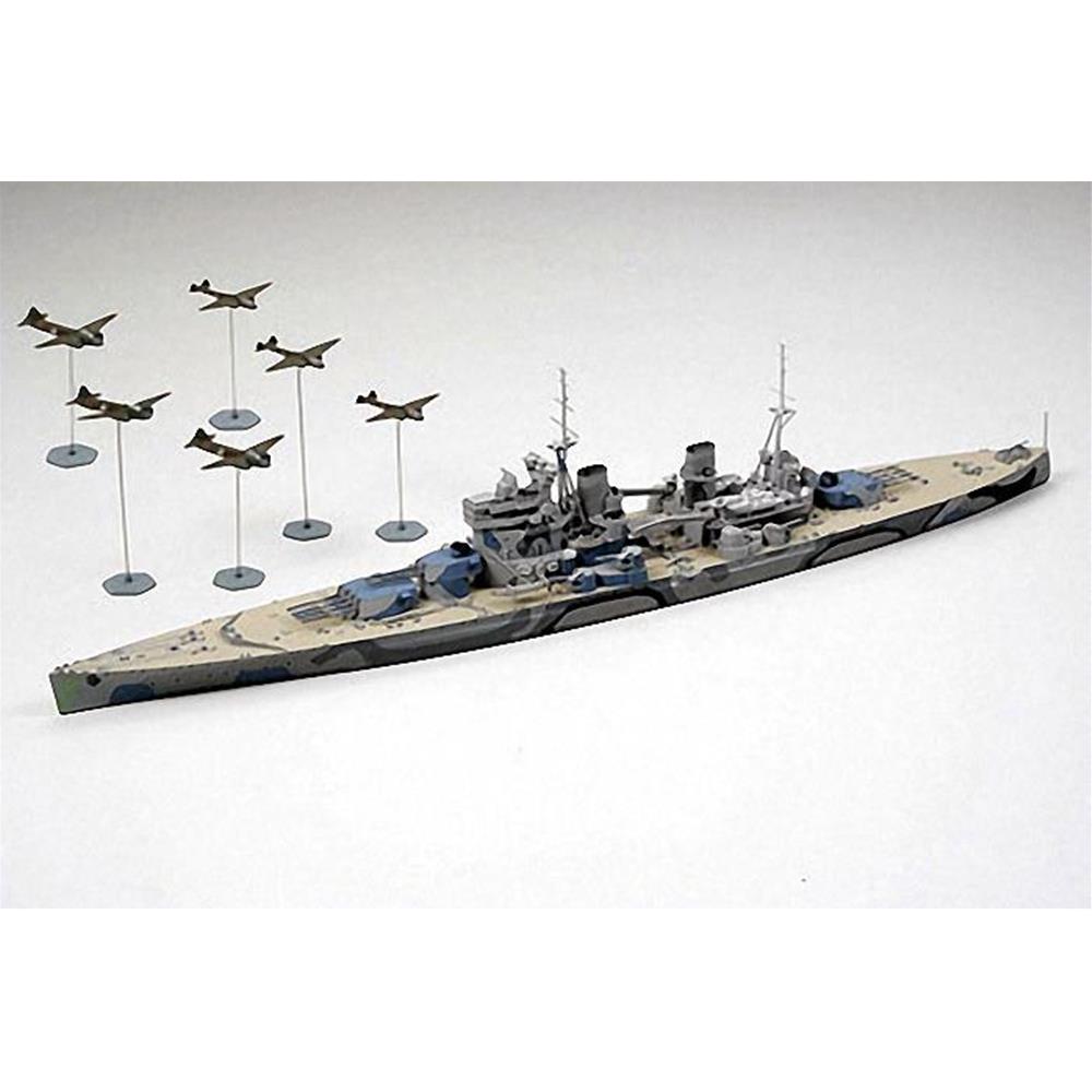 TAMIYA: 1/700; water line British Battleship Prince of Wales - Battle of Malaya