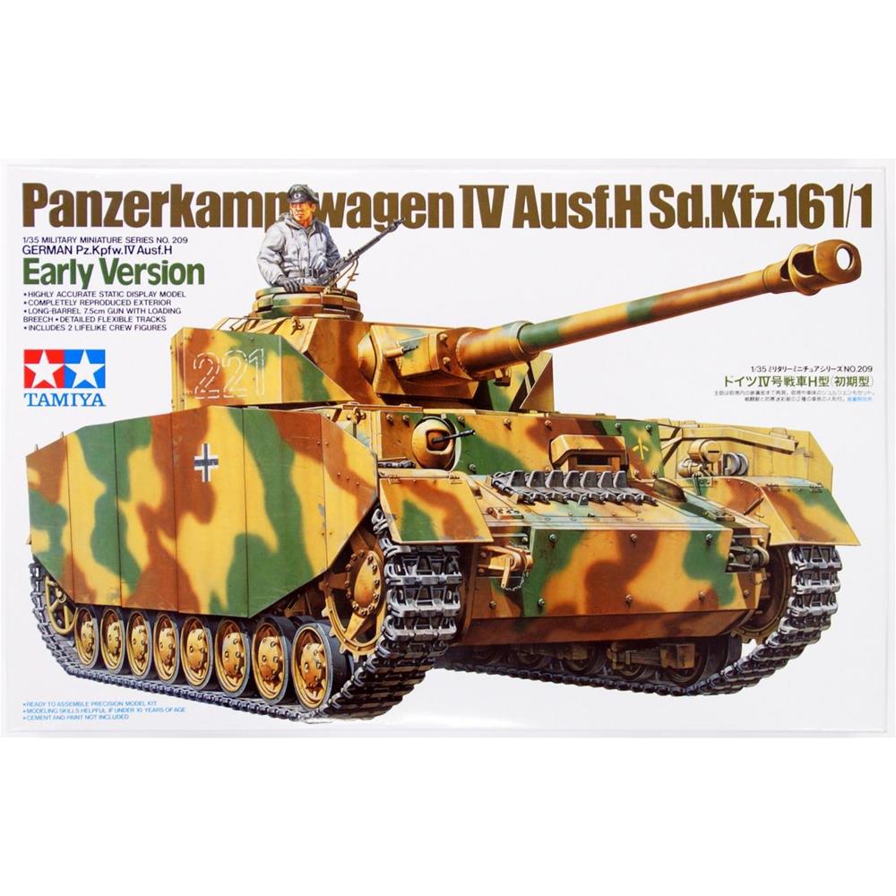 TAMIYA: 1:35 Panzerkampfwagen IV Ausf. H / Sd.Kfz. 161/1 early