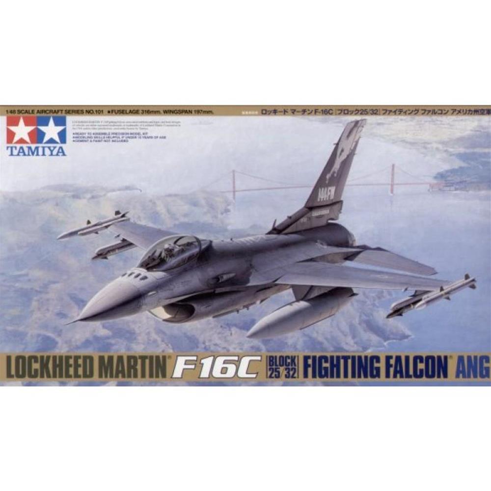 TAMIYA: 1/48; Lockeed F-16C (block 25/32) - Fighting Falcon ANG