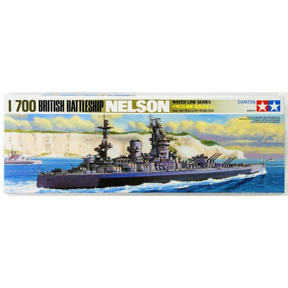 TAMIYA: 1/700; water line British Nelson Battleship