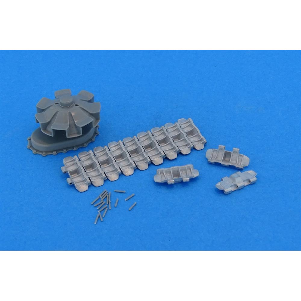 MASTERCLUB: 1/35 cingoli snodati in metallo maglia a maglia per T-24