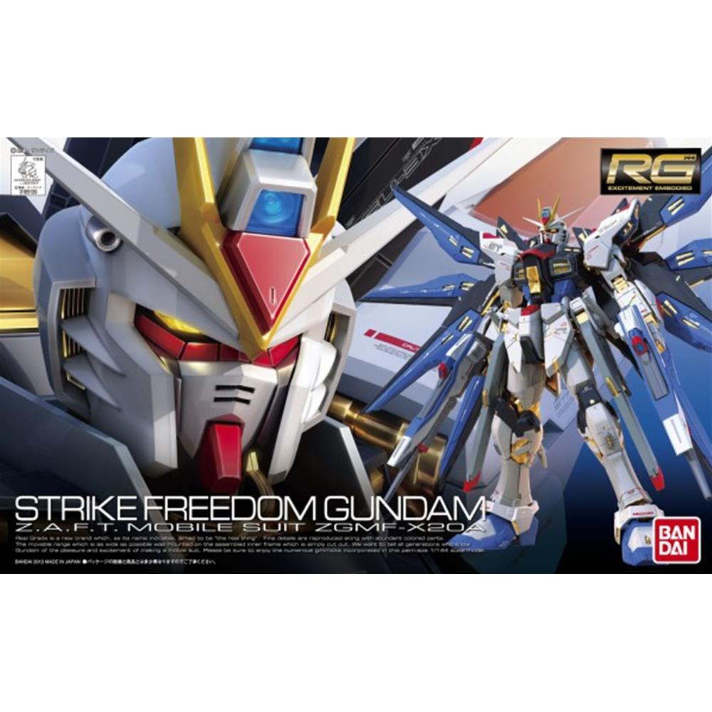 BANDAI: RG 14, GUNDAM STRIKE FREEDOM ZGMF-X20A 1/144