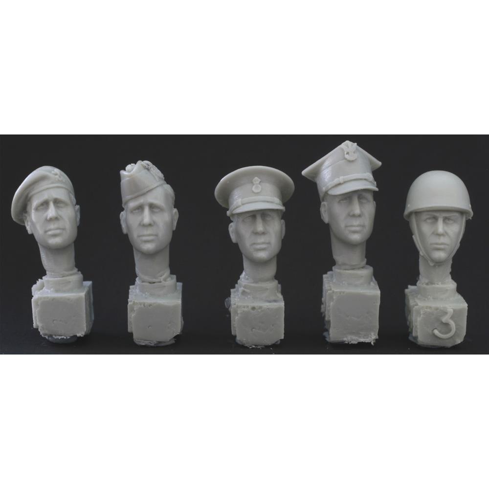 HORNET: 5 teste inglesi (1 Polacca) assortite
