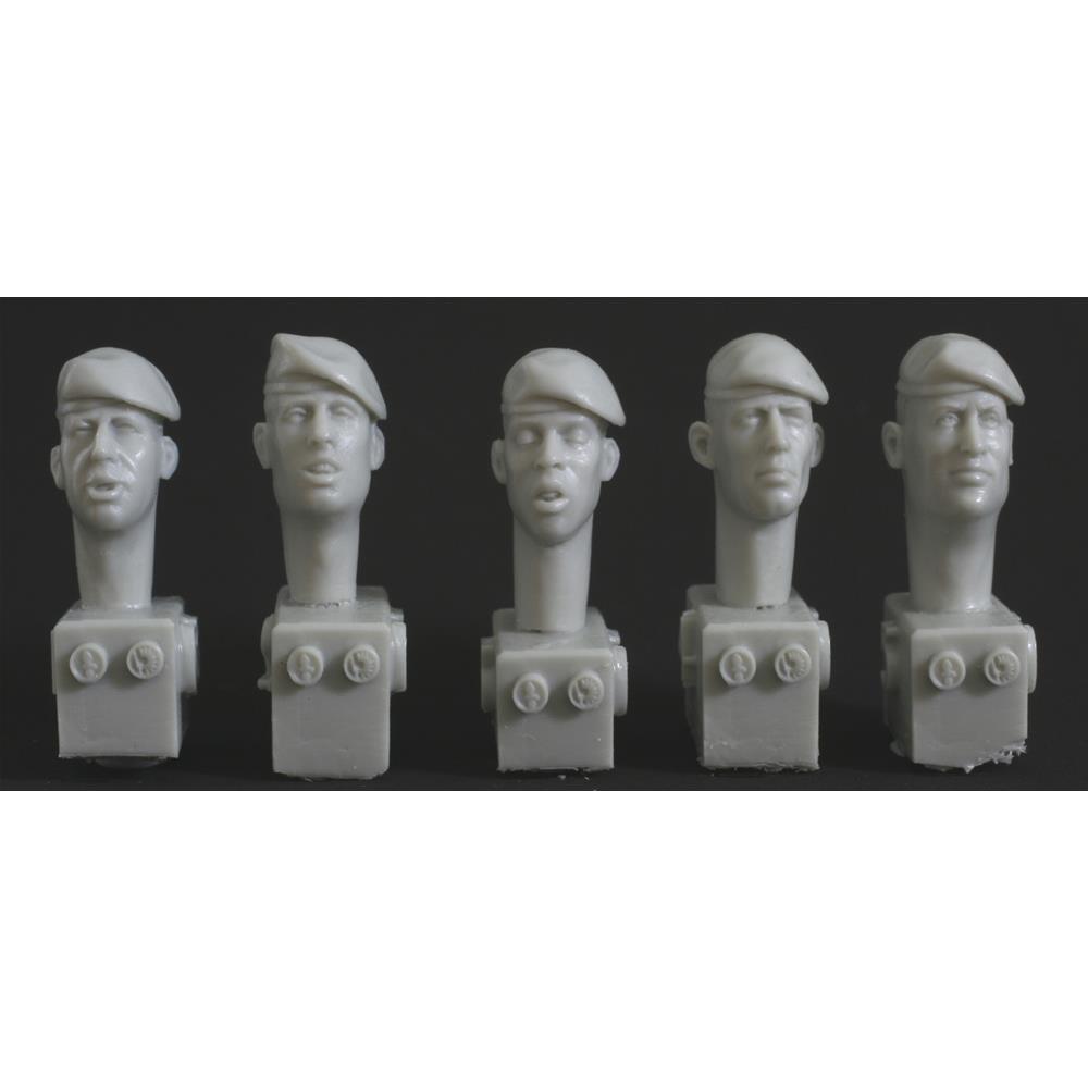 HORNET: 5 heads, berets mod. style, left pull