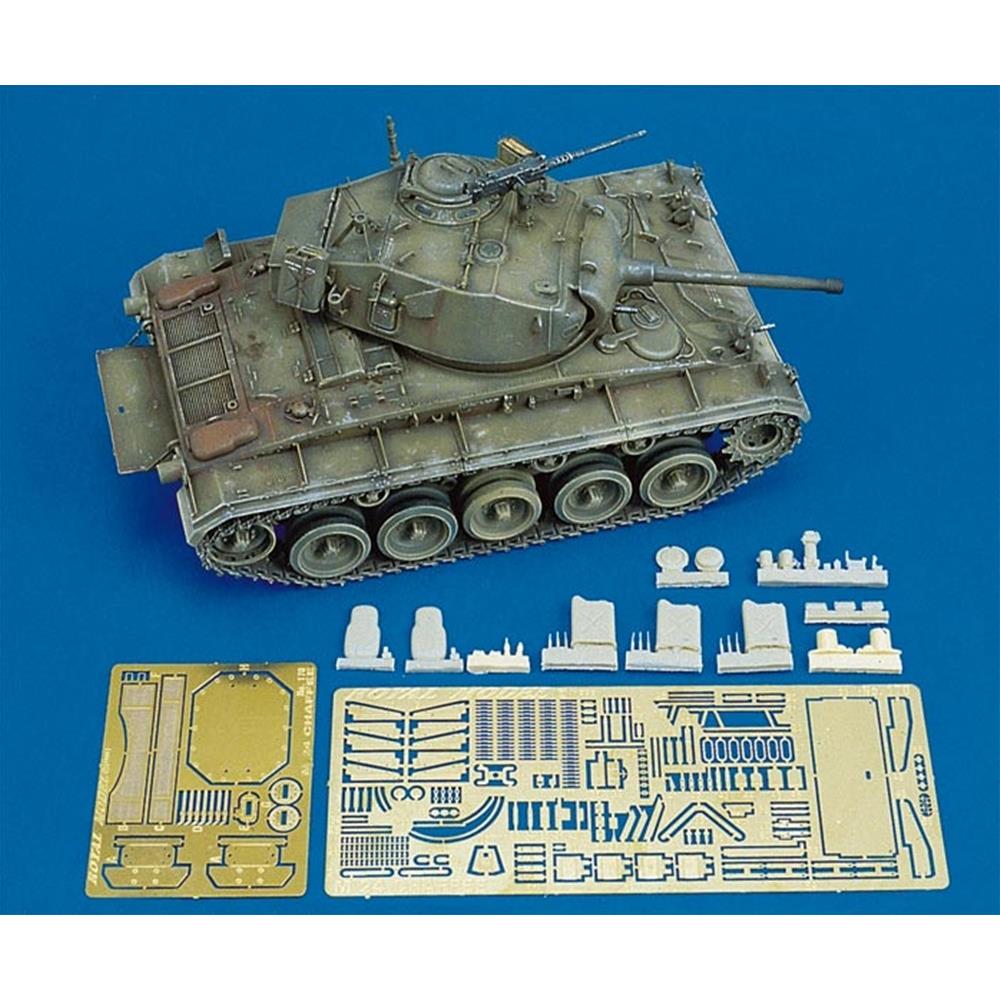 Royal Model: 1/35; set dettaglio per M 24 CHAFEE (Italeri kit)