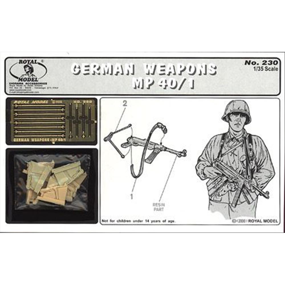 ROYAL: 1:35 German MP40