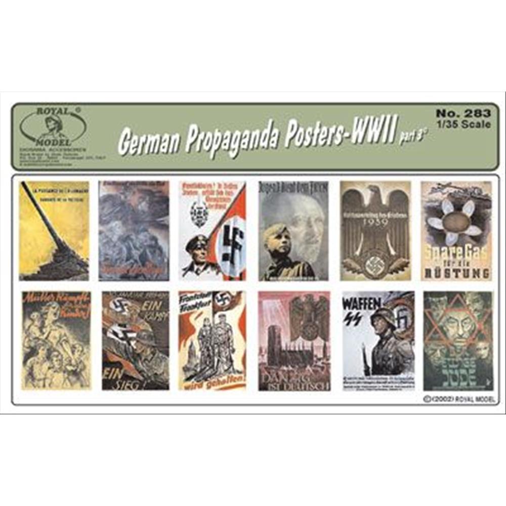 Royal Model: 1/35; German Propaganda Posters-WWII (part 3°)