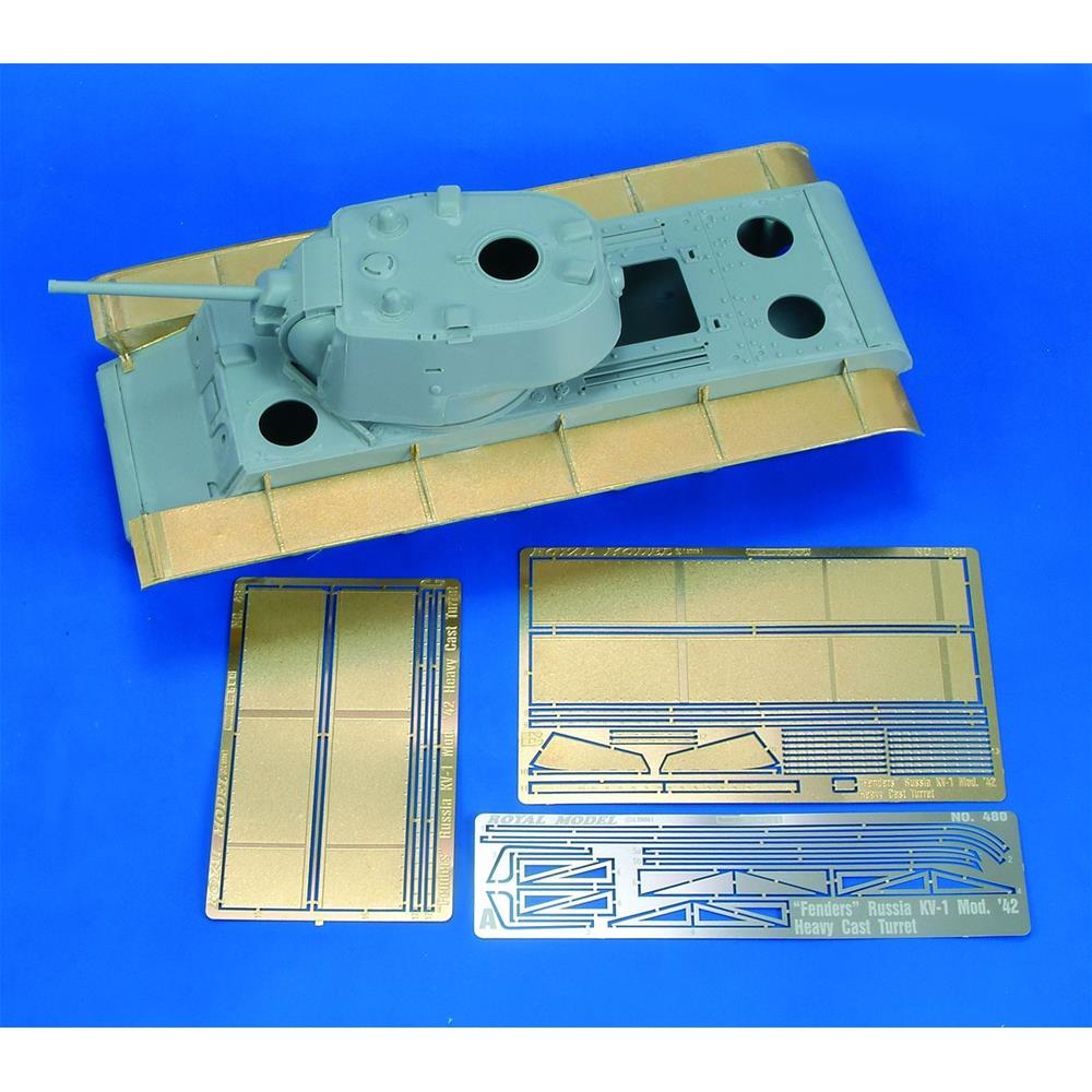ROYAL: 1:35 KV-1 mod.42 Cast Turret add on part 2