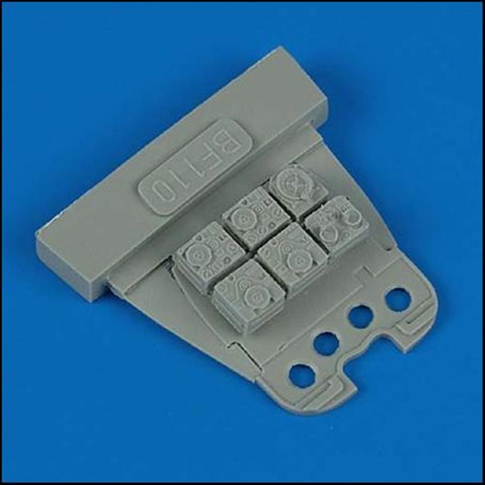 Quickboost: 1:48 Bf 110 radio set für Eduard Bausatz