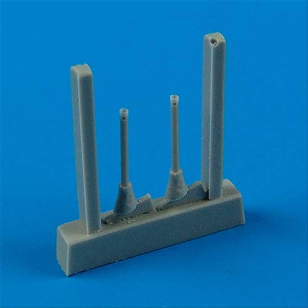 Quickboost: 1:72 Junkers Ju 88G-6/G-1 gun barrels Für Hasegawa Baus