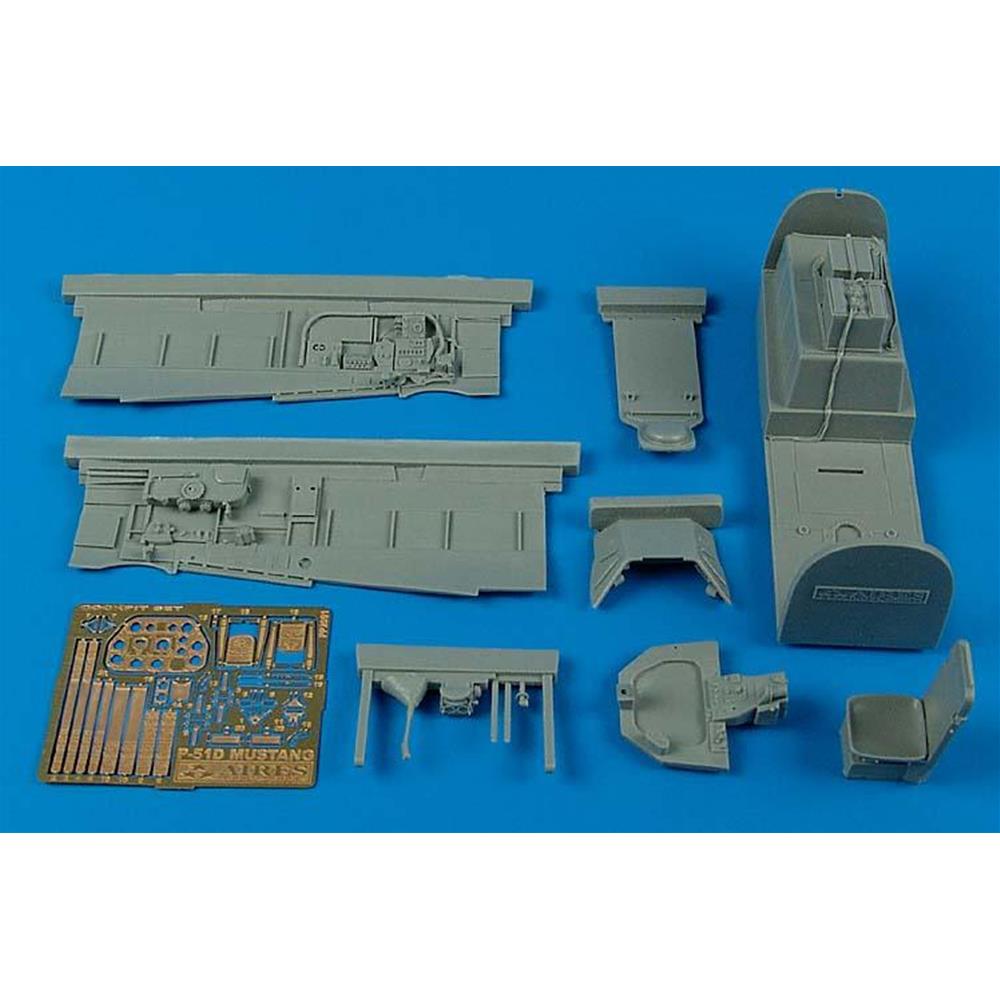 Aires: 1:32 P-51D Mustang cockpit set Für Trumpeter Bausatz