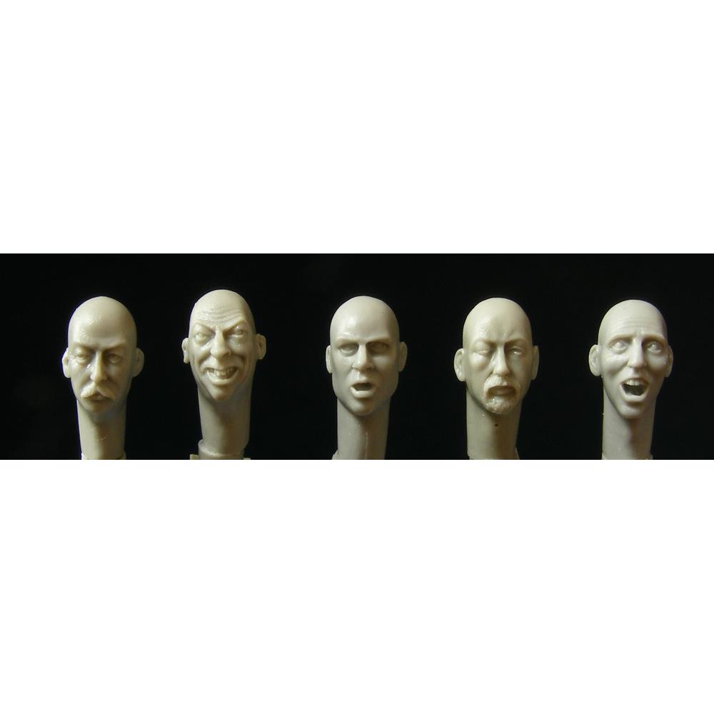 HORNET: 5 differenti teste per figurini 1/32-54mm # 5
