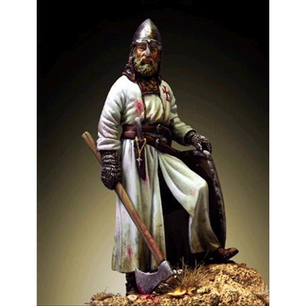 ROMEO MODELS: 54 mm. ; Template Warrior with axe - XIII Century