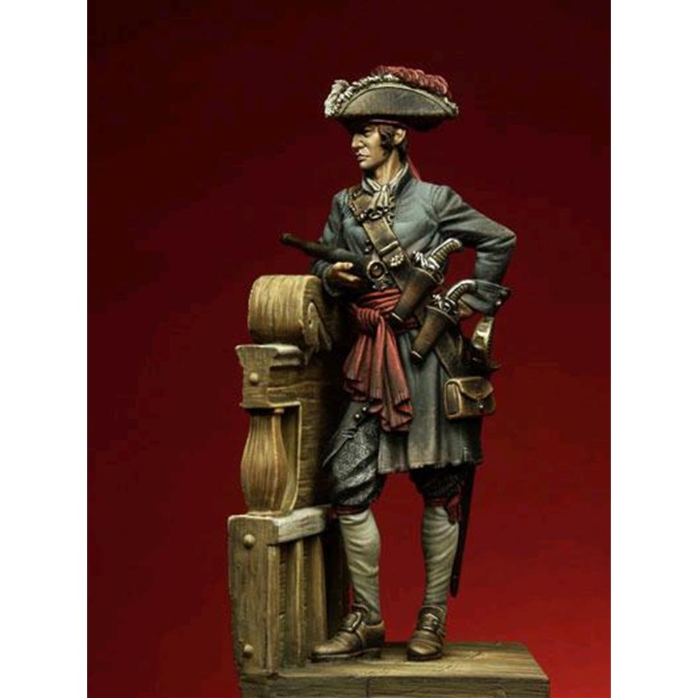 ROMEO MODELS: 75 mm.; Jack Rackham "Calico Jack" 1720