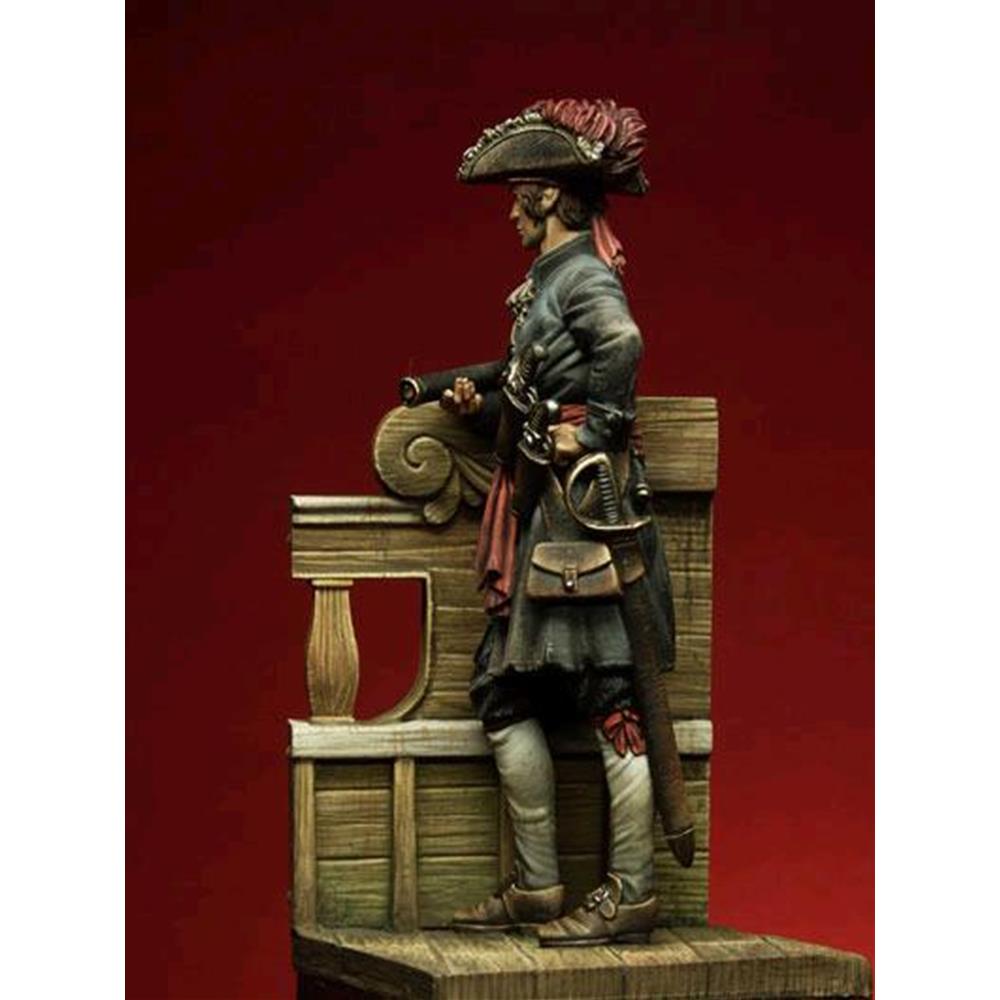 ROMEO MODELS: 75 mm.; Jack Rackham "Calico Jack" 1720