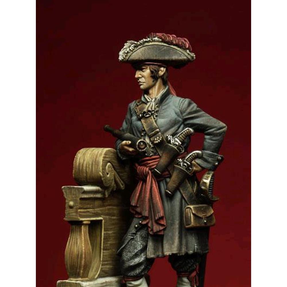 ROMEO MODELS: 75 mm.; Jack Rackham "Calico Jack" 1720