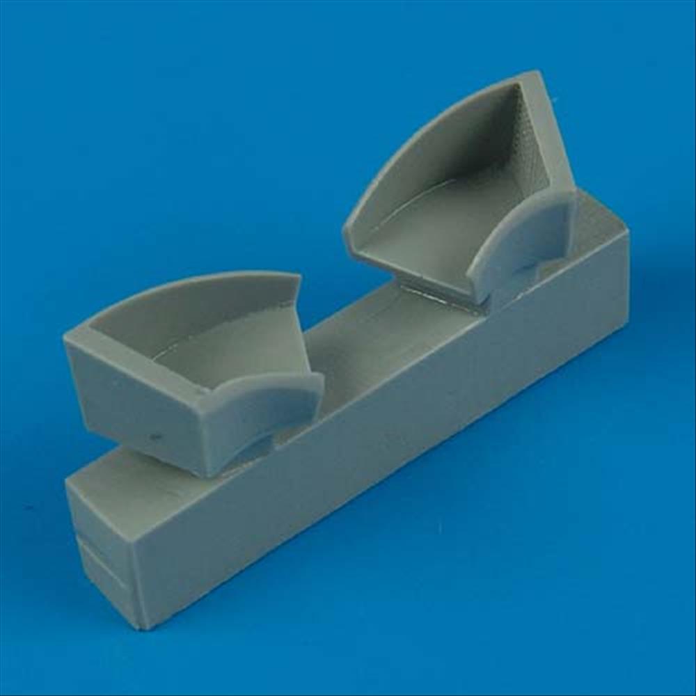 Quickboost: 1:72 P-47 Thunderbolt intercooler exhaust TAM