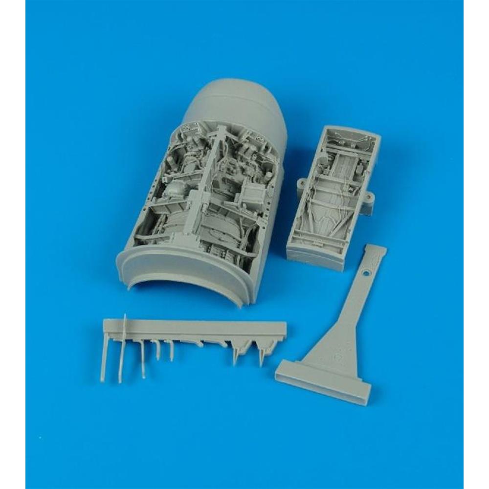 Aires: 1:32 F-16 Falcon wheel bay Für Tamiya Bausatz.