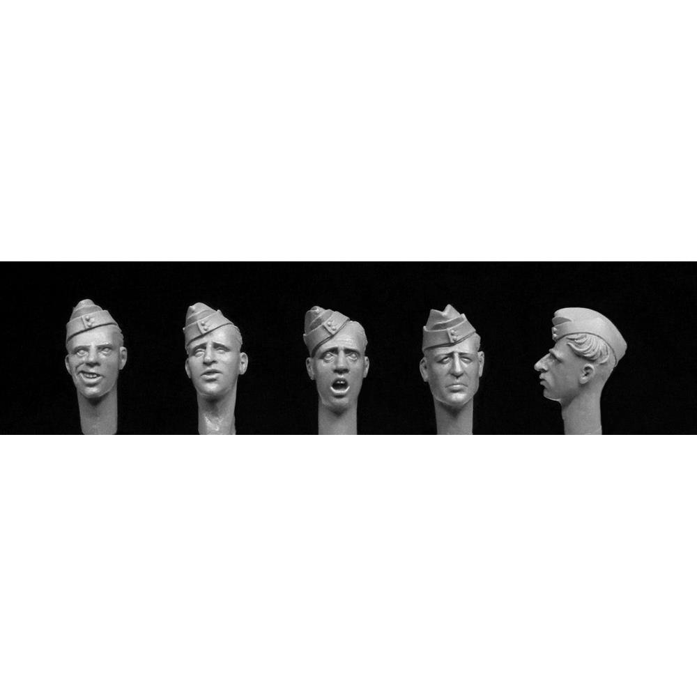 HORNET: 5 Heads with British sidecaps