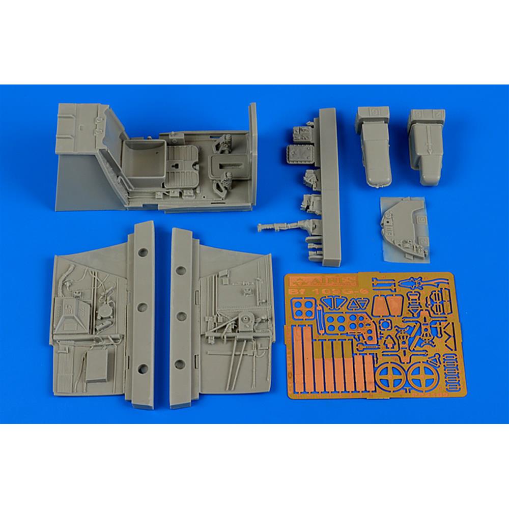 Aires: 1:32 BF 109G-6 COCKPIT SET