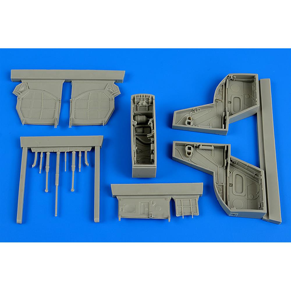 Aires: 1:48 KFIR C2/C7 WHEEL BAYS