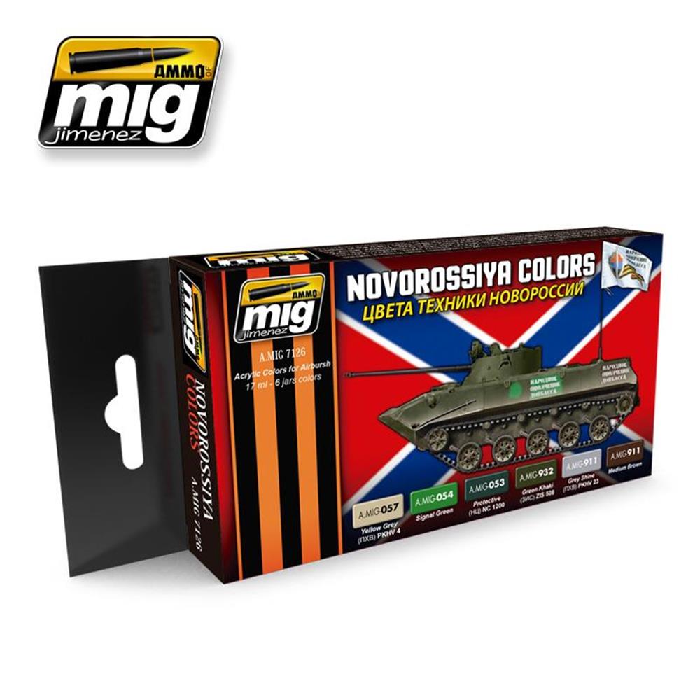 AMMO OF MIG: set di colori NOVORROSIYA COLORS