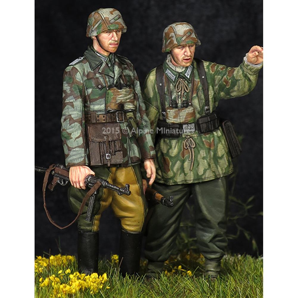 Alpine Miniatures: 1/35; German Grenadier - Set 2 figures