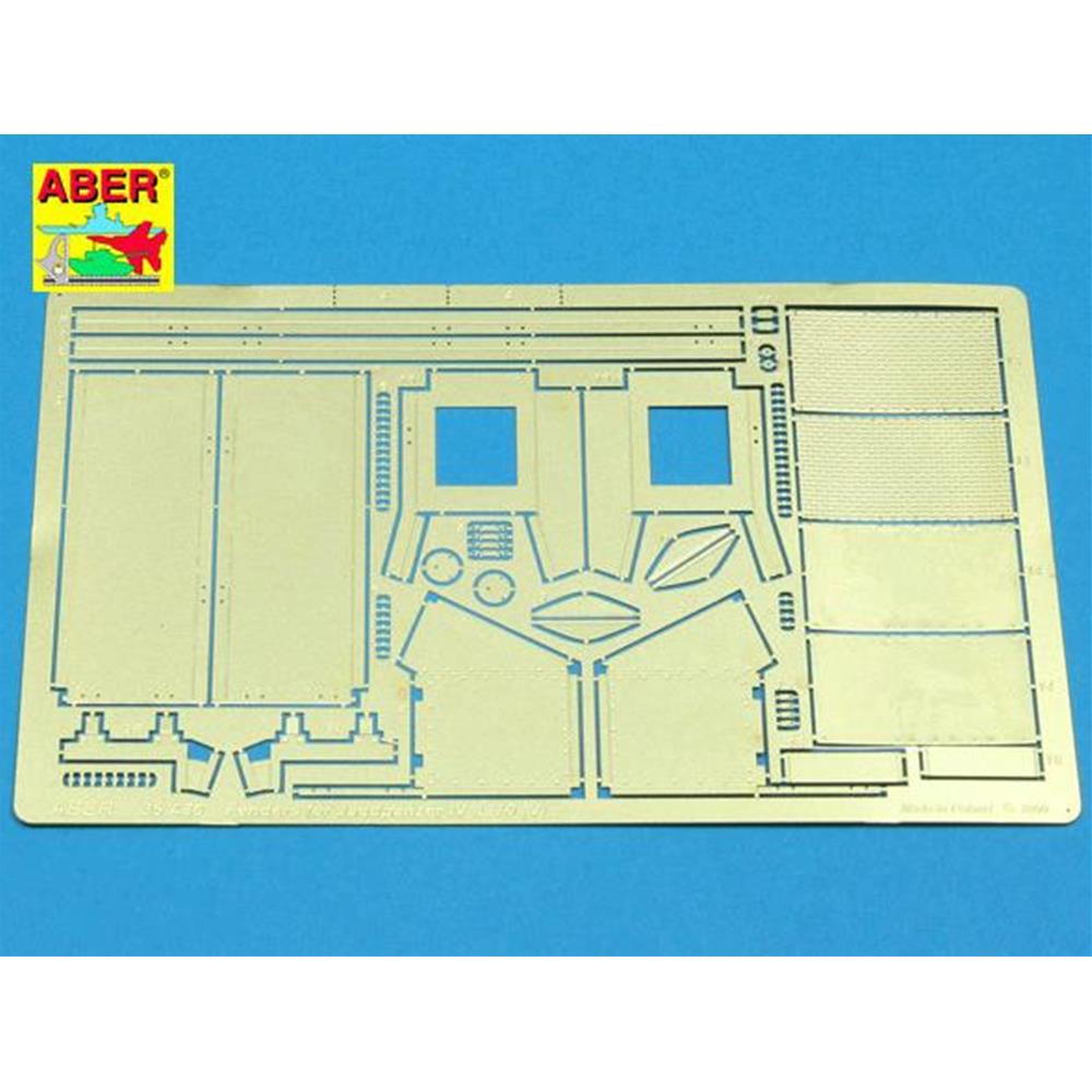 ABER: 1:35 Fenders for Jagdpanther IV L/70 (V) "Lang"