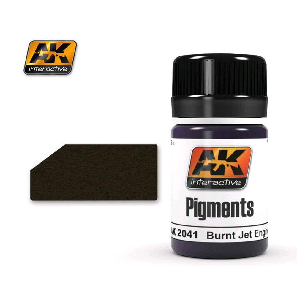 AK INTERACTIVE: BURNT JET ENGINE (PIGMENT)