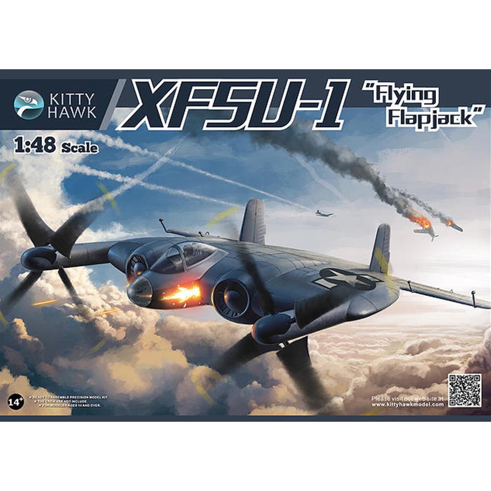 KITTY HAWK: 1/48; XF5U-1 Flying Flapjack