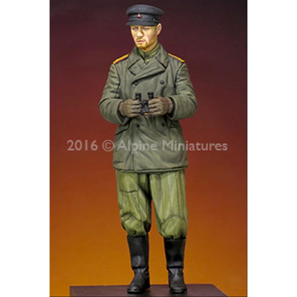 Alpine Miniatures: 1/35; WW2 Russian Tank Commander