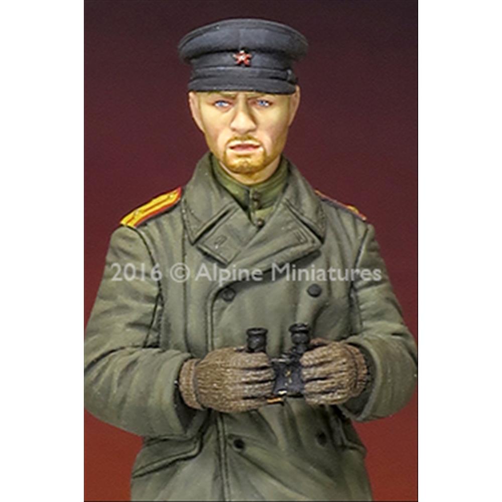 Alpine Miniatures: 1/35; WW2 Russian Tank Commander