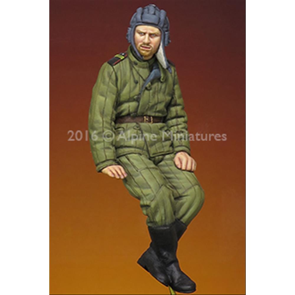 Alpine Miniatures: 1/35; WW2 Russian Tank Crew