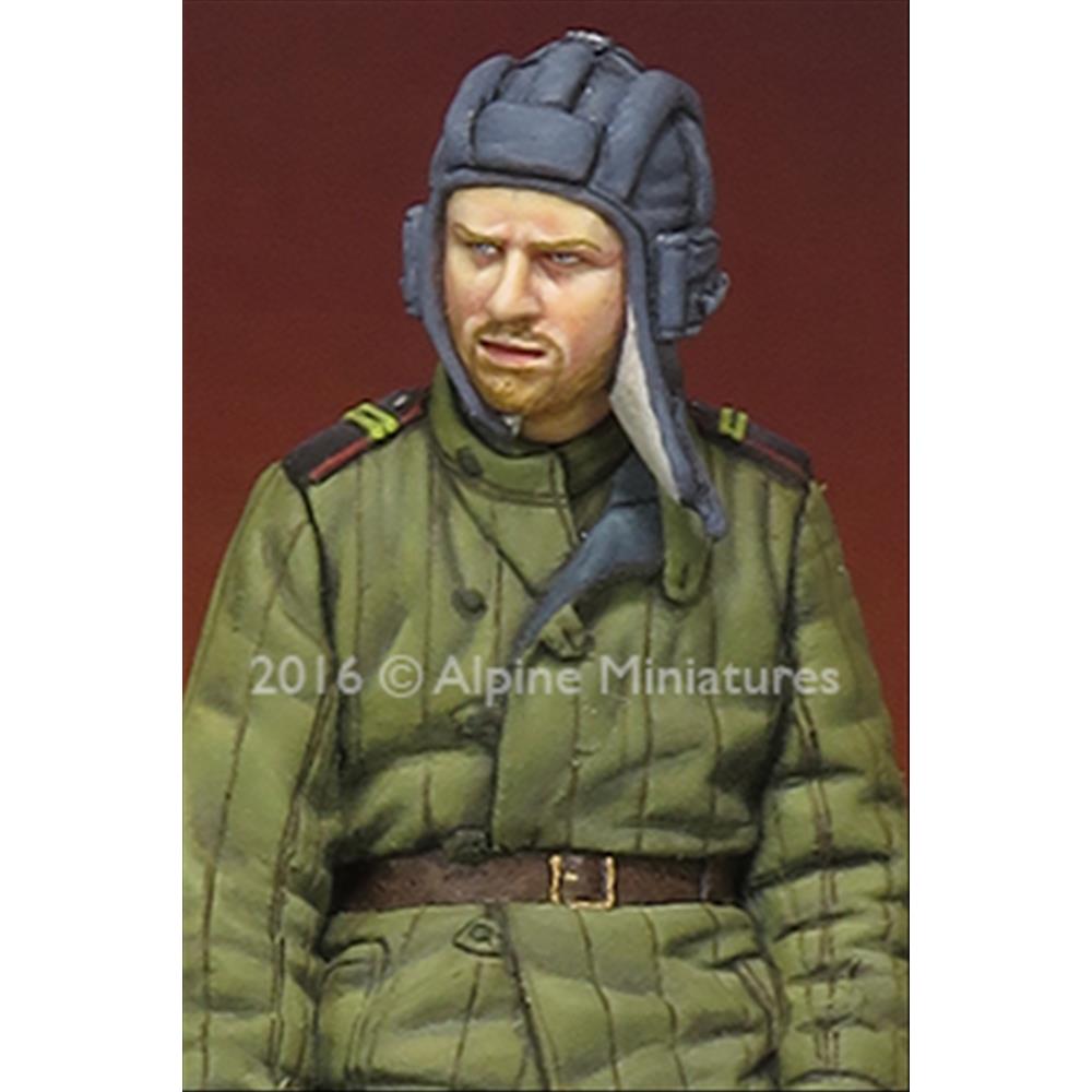 Alpine Miniatures: 1/35; WW2 Russian Tank Crew