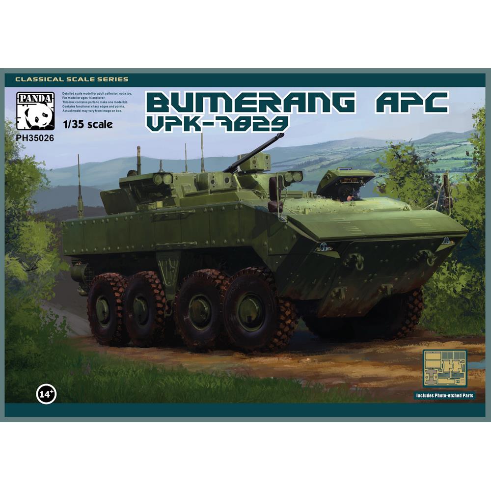 PANDAHOBBY: 1/35; VPK-7829 BUMERANG APC
