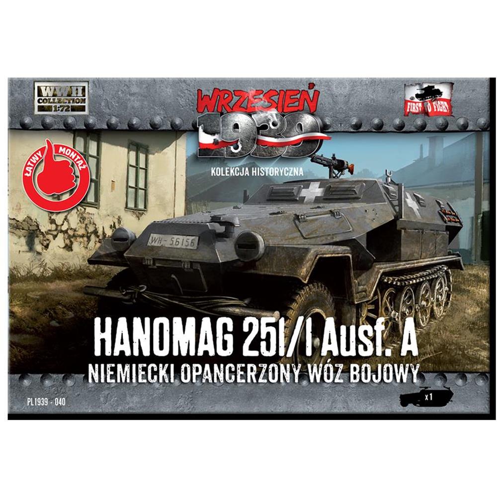 FIRST TO FIGHT: 1/72 - Sd. Kfz. 251/1 A