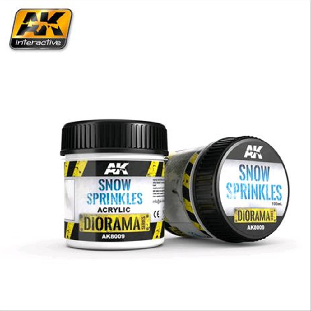 AK INTERACTIVE: fiocchi di neve - 100ml (Acrilico)