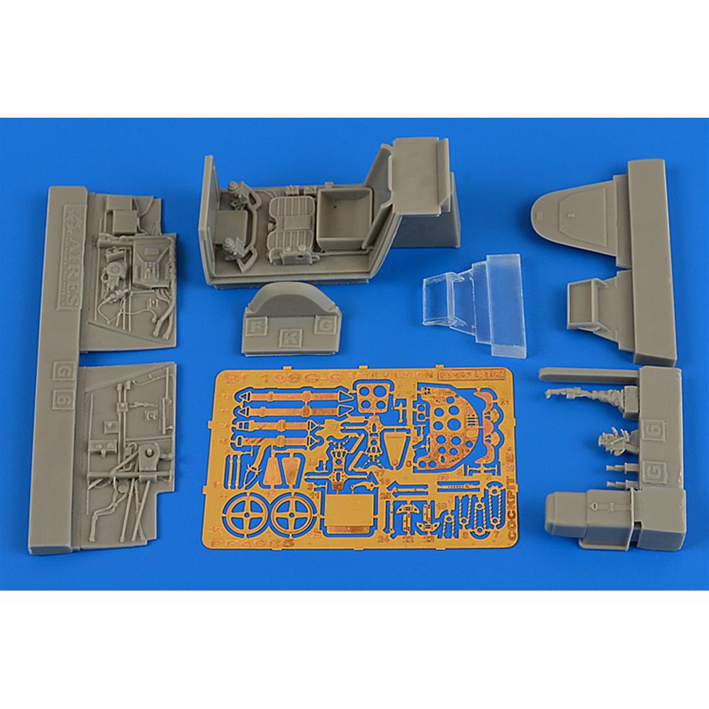 Aires: 1:48 BF 109G-6 (LATE) COCKPIT SET