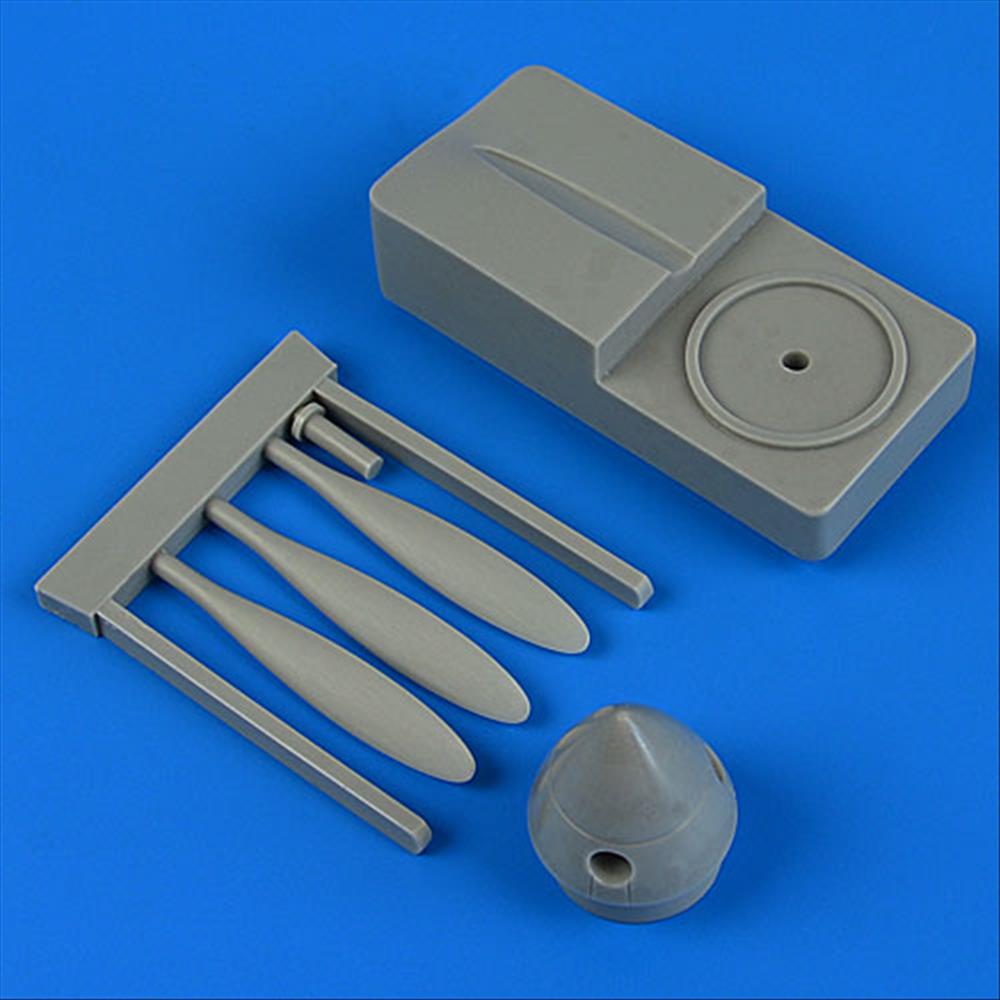 Quickboost: 1:48 MIG-3 PROPELLER W/TOOL