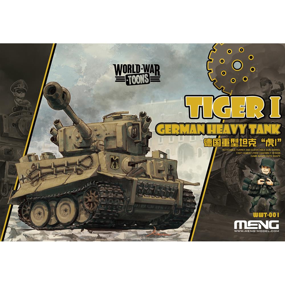 MENG WORLD WAR TOONS: German Heavy Tank Tiger I