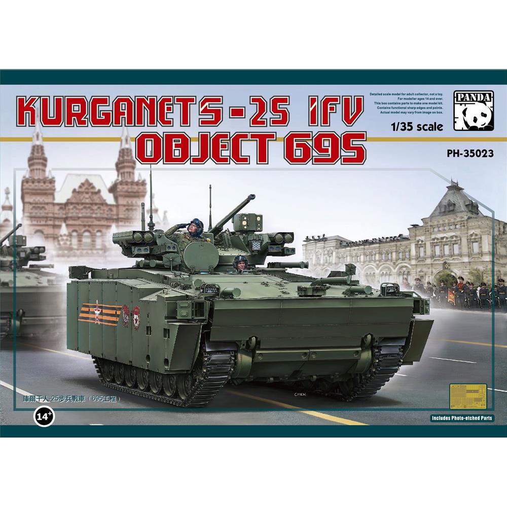 PANDAHOBBY: 1/35; BMP Object 695 Kurganet-25
