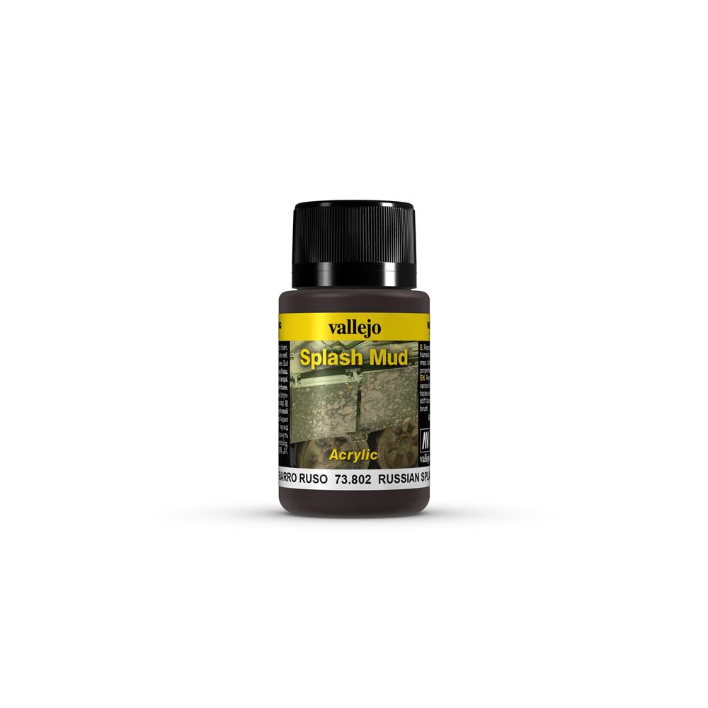 Vallejo Weathering Effects Splash Mud Russian Splash Mud 40 ml